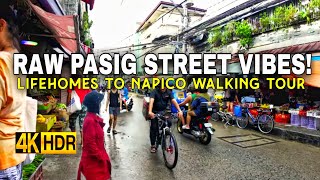 [4K HDR] Real Street Life in the Philippines! Lifehomes To Napico, Pasig Walking Tour 2025