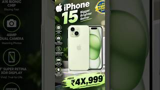 Flipkart BBD Sale 2026: iPhone 15 Price Dropped To ₹44,999?! 🔥 #shorts