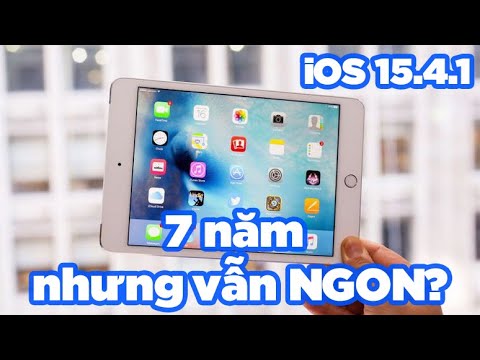 (VIETNAMESE) iPad mini 4 - 7 năm tuổi còn làm được gì?