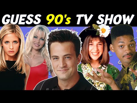 Guess the 90s TV Show from an Image | TV Trivia Challenge 📺