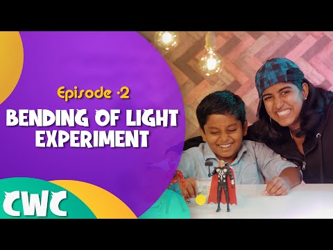 Bending of light Experiment | Ep#2 | Chitti with Chutties