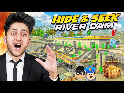 Playing Hide And Seek In River Dam 😂 Can I Find All 20 Noobs - Garena Free Fire