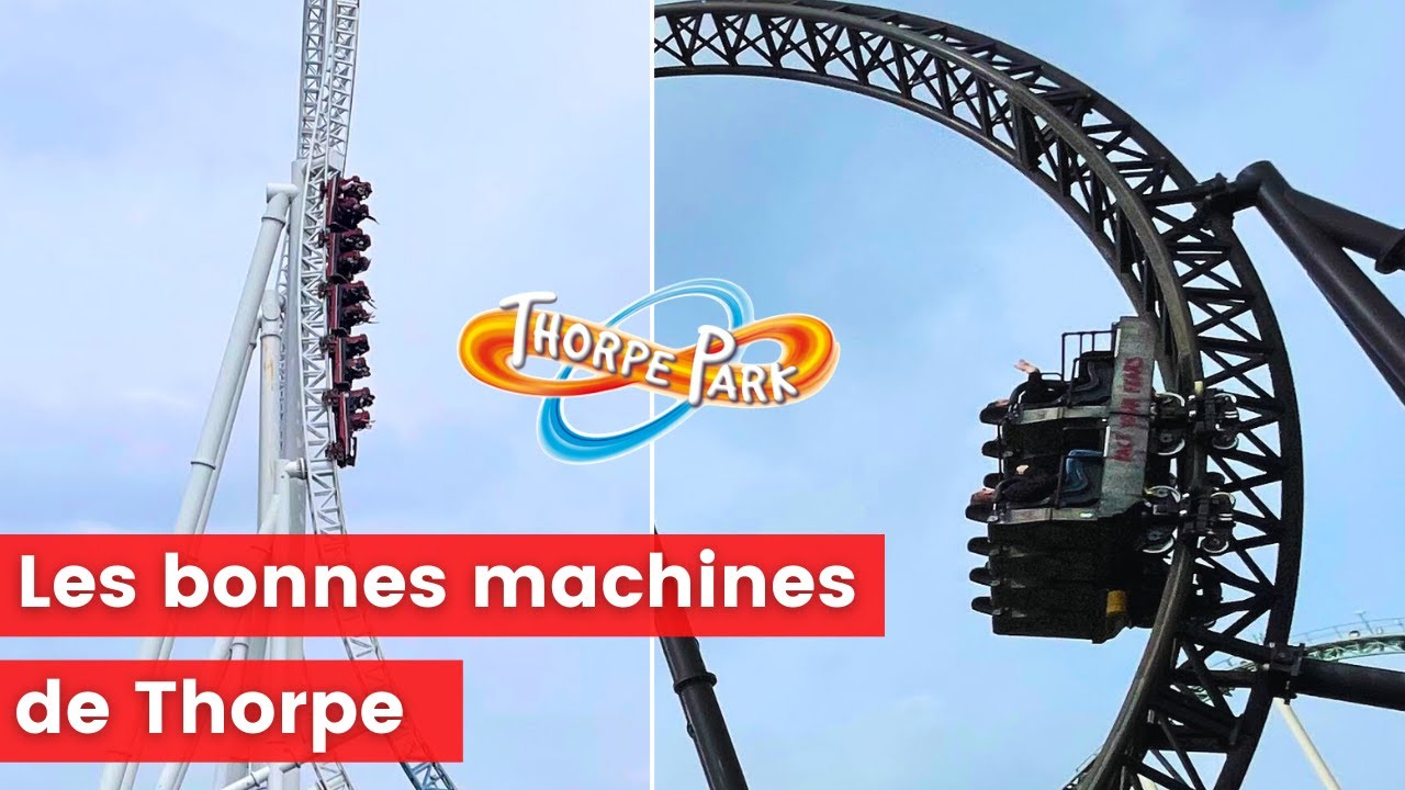 On découvre Thorpe Park et ses MONTAGNES RUSSES, parc d'attractions à sensations