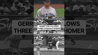 Padres hit back-to-back-to-back home runs off Gerrit Cole