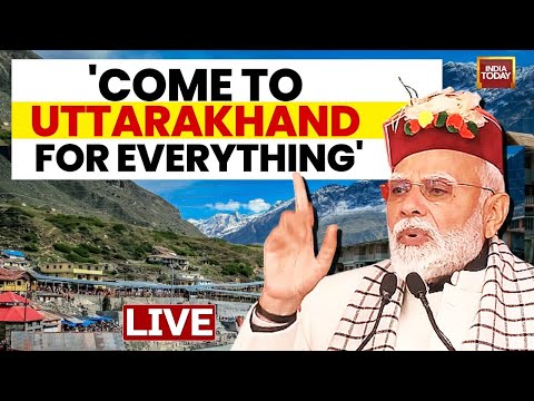 PM Modi Speech LIVE: PM Narendra Modi Urges Influencers, Bollywood & Leaders To Utilise Uttarakhand