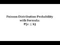 Poisson Distribution Probability Problems