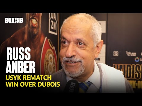 Oleksandr Usyk Cutman Russ Anber Reacts To Rematch KO Win Over