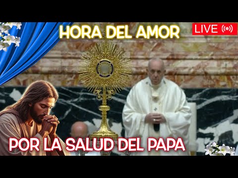 HORA SANTA POR LA SALUD DEL PAPA FRANCISCO DE JESÚS! FEB 20