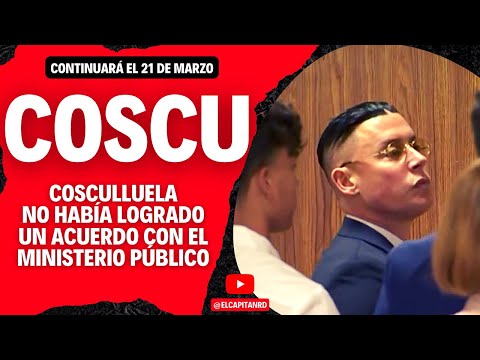 Cosculluela no logra acuerdo con Jennifer Fungenzi y Ministerio Publico aplaza vista