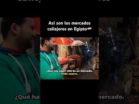Los mercados callejeros de Egipto que nadie enseña🇪🇬 #egipto #viajar #mercado #calle