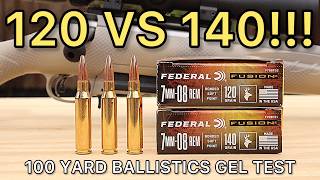 GOING NUCLEAR?! 7mm-08 Federal Fusion AMMO REVIEW