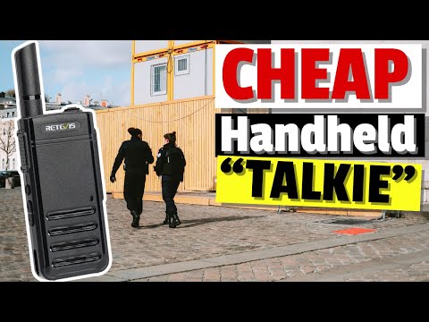 Simple PMR446 Walkie Talkie Handie from Retevis - RB639