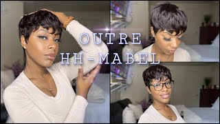 I’M BACK! Affordable Pre-styled Pixie Cut Wig: Outre Fab & Fly Unprocessed Human Hair Wig - HH Mabel