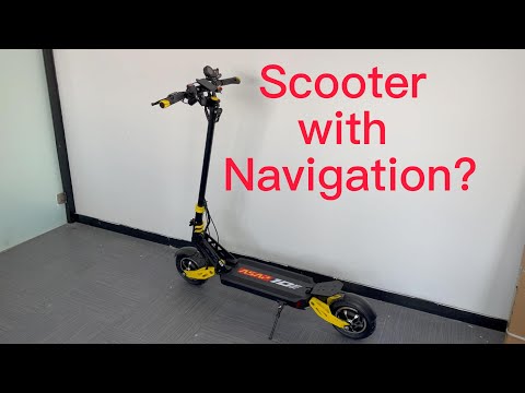 T10 VDM Electric Scooter Navigation Function Display
