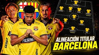 EL NUEVO 11 TITULAR de BARCELONA con los REFUERZOS para la segunda etapa