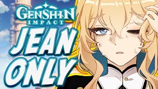 Can You Beat Genshin Impact Only Using Jean??!! (ft. @Tuonto )