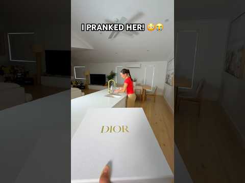 Did I upset her… 😰😳 #shorts #funny #prank