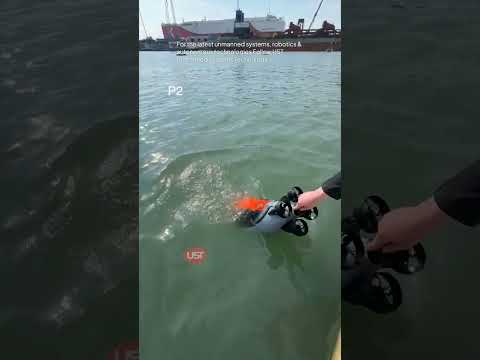 Penguin-Inspired Drone Swims Like a Robot – Meet the Quadroin by Evologic
