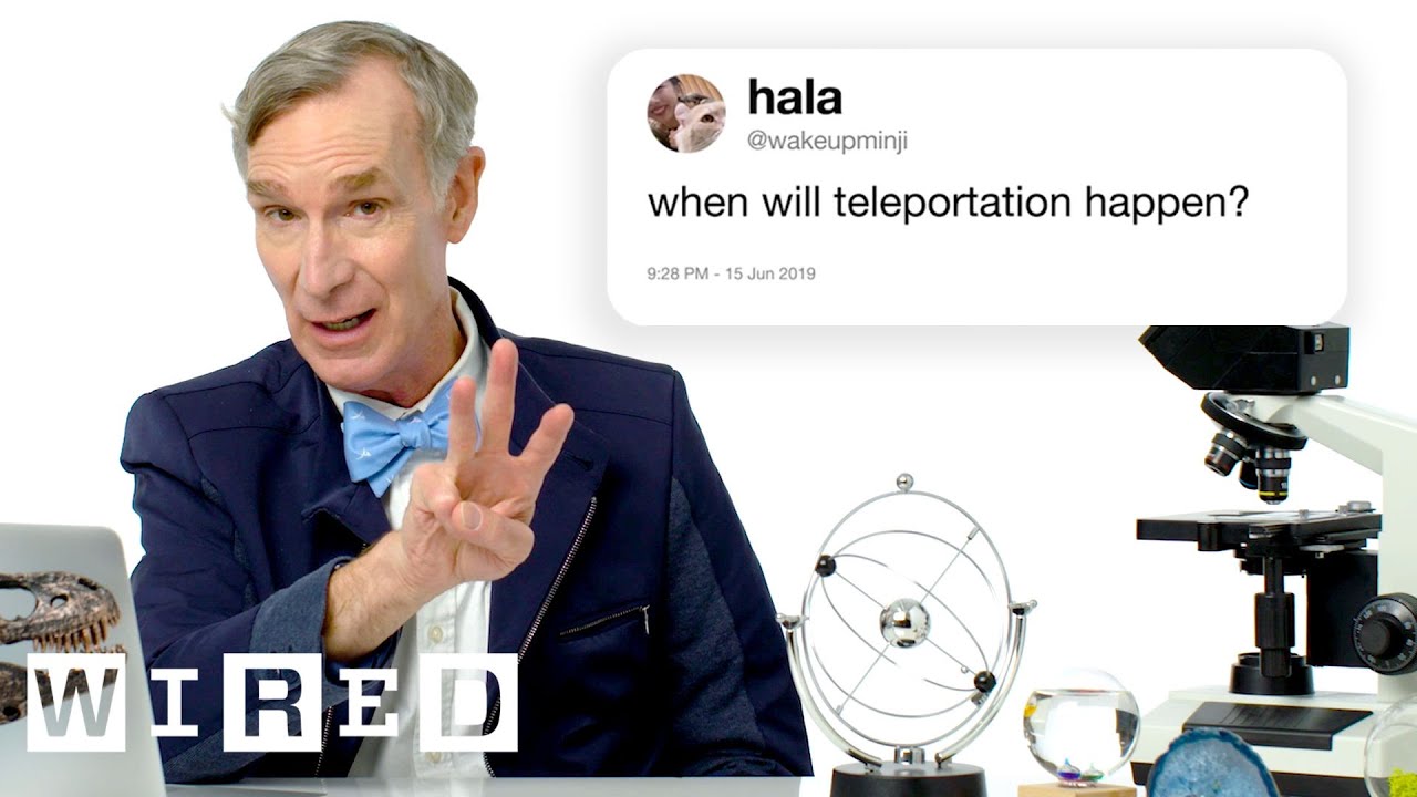 Bill Nye Answers Science Questions From Twitter - Part 3 - Tech Support