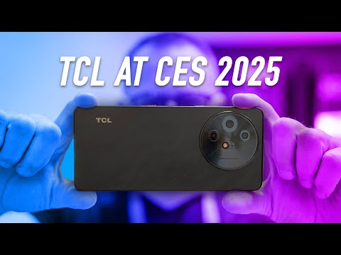 Robots, Giant TVs, and NXTPAPER Phones from TCL at CES 2025!