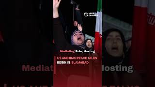 US and Iran Peace Talks Begin in Islamabad #worldnews #news