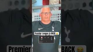 The Premier League is BACK 😂