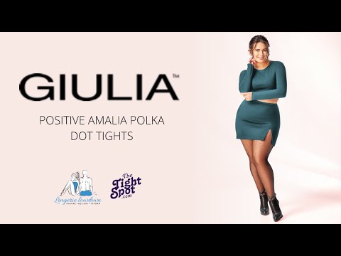 Giulia Positive Amalia Polka Dot Tights | Patterned Tights