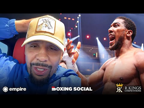 “PAY DAY, PAY DAY!” ANTHONY JOSHUA SAVAGE REACTION TO ANDRE WARD WEMBLEY CALL OUT