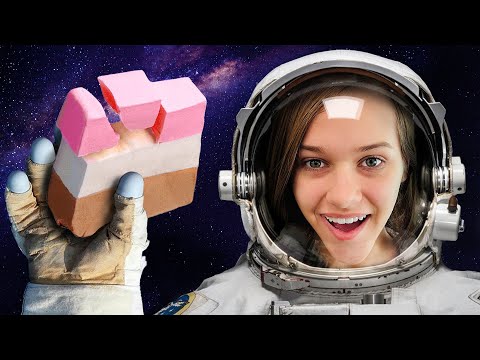 We Made Astronaut Ice Cream at Home! We Freeze Dried Popsicles and Ice Cream Cones Too!