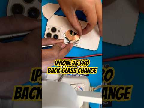 Iphone 13 pro back glass change | Mobile guru #gadgets #repair #mobile #fixmyphone #tech #iphone