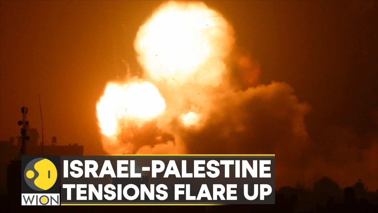 Israel-Palestine tensions flare up after Israel pounds Gaza