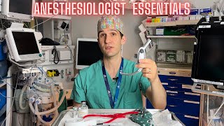 10 Things a Pediatric Anesthesiologist Can’t Live Without (at Work)
