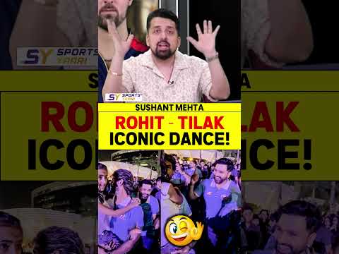ROHIT - TILAK ICONIC DANCE! #ipl2026 #rohitsharma #tilakvarma #mumbaiindians #dance #shreyasiyer