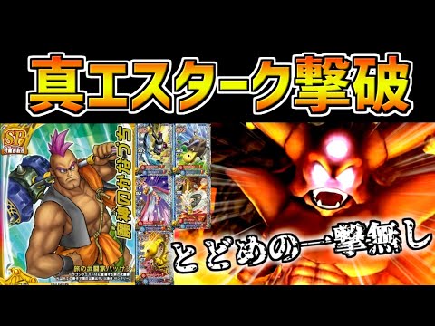 【DQMBV】最強の会心チームで真エスタークをとどめの一撃無しで討伐してみた！