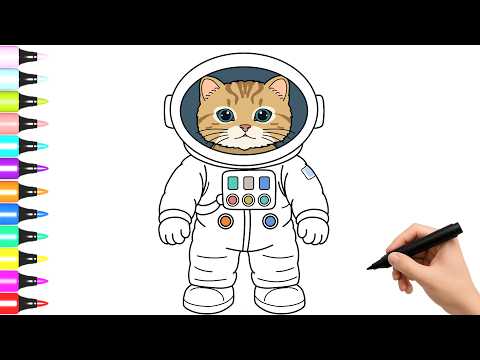 Como Dibujar a Gattatino Astronatino    Brainrot