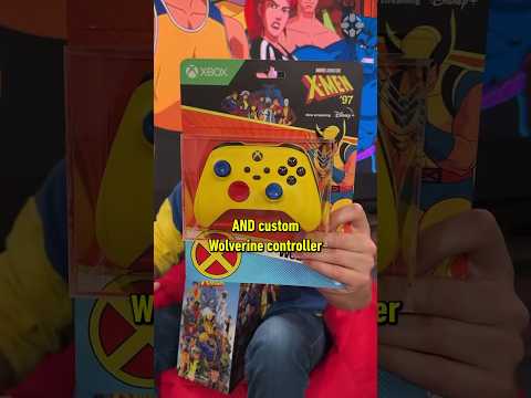X-Men Xbox Series X has a comic book ON IT! #xmen97 #xbox #xboxseriesx #xmen #console #ign #gaming