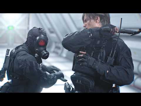 Umbrella Leon Vs Hunk & Umbrella Elite Guard - Resident Evil 9 Requiem