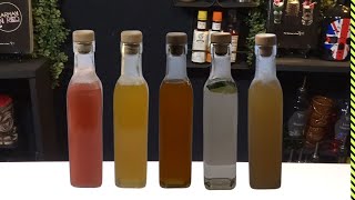 5 JARABES CASEROS - VIDEO 4 - PARA COCTELES Y BEBIDAS