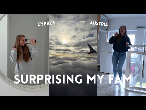 We surprise Isabel's Family in Austria!