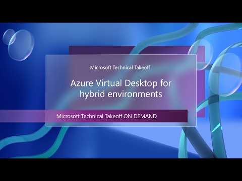 Azure Virtual Desktop for hybrid environments