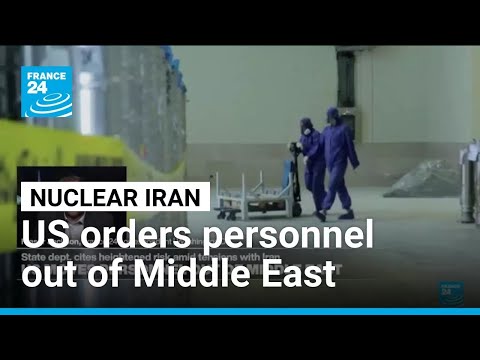 YouTube video thumbnail: US Orders Personnel out of 'Dangerous' Middle East as Iran Tensions Escalate