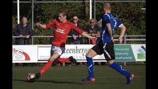 Screenshot van video Niek Davina over zijn blessure: "Op deze manier wil ik geen afscheid nemen"