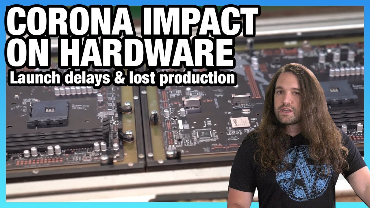 Coronavirus Hits PC Hardware Manufacturing Hard: Z490, AM4, & Computex