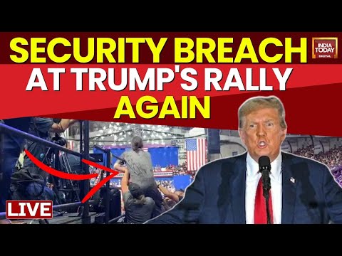Donald Trump LIVE News: Security Breach At Trump's Pennsylvania Rally Again | US Election LIVE News