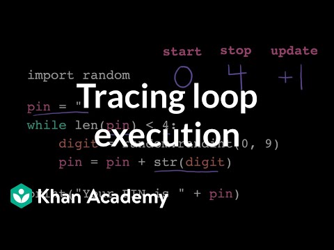 Tracing loop execution | Intro to computer science - Python | Khan Academy