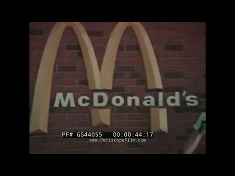 1975-79 MCDONALD'S TV COMMERCIAL COMPILATION   "YOU'RE THE ONE" / "WE DO IT ALL FOR YOU" ERA GG44055