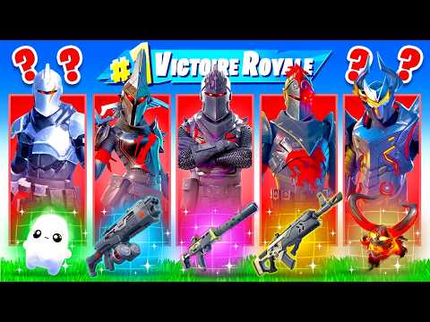 Chevalier Noir ALÉATOIRE CHALLENGE ! Défi FORTNITE Battle Royale