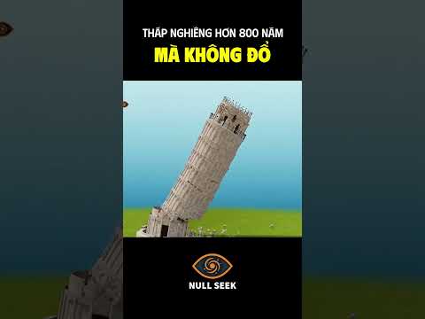 Vì Sao Tháp Nghiêng Pisa Nghiêng Suốt Hơn 800 Năm Mà Vẫn Không Đổ? #kienthuc #khampha #thegioi