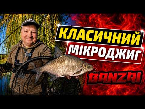 Мікруха КОСИТЬ все - лящ, карась і окунь на Banzai 692ULS