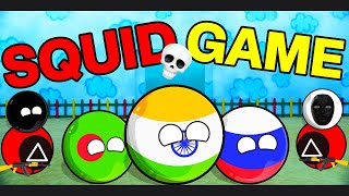 COUNTRYBALLS GOING TO SQUID GAME [FUNNY 🤣] | Countries in a nutshell || @Random_Comparison